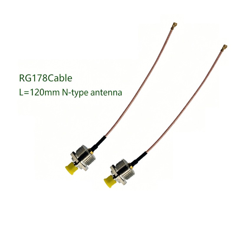 RF Jumper Cable, N Connector to I-PEX