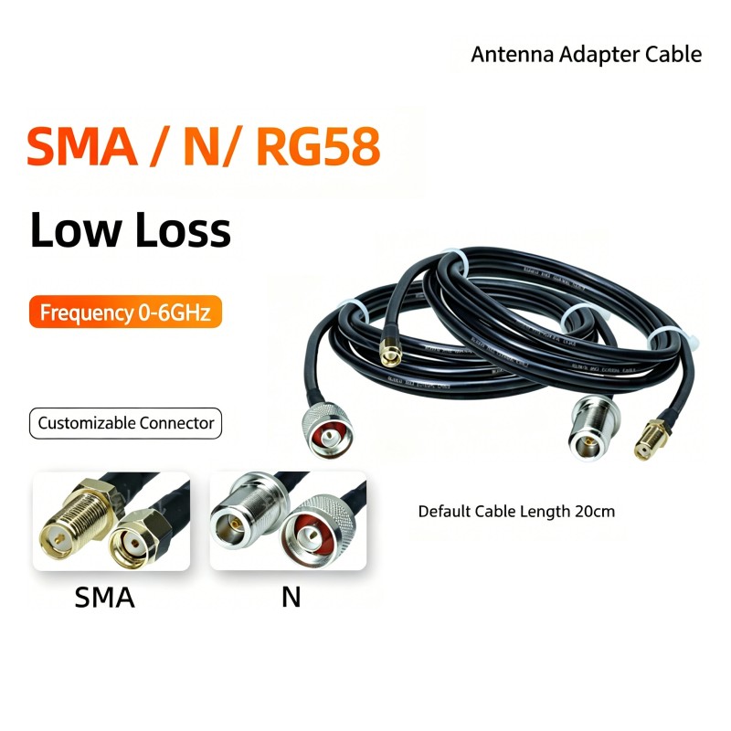 RG58 Silver Plated RF Connector