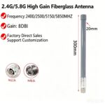 2.4G/5.8G/2.4G/5G High Gain Fiberglass Antenna