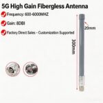 2.4G/5.8G/2.4G/5G High Gain Fiberglass Antenna