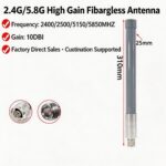 2.4G/5.8G/2.4G/5G High Gain Fiberglass Antenna