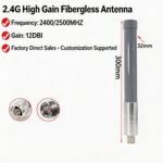 2.4G/5.8G/2.4G/5G High Gain Fiberglass Antenna