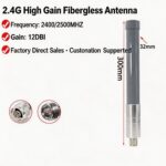 2.4G/5.8G/2.4G/5G High Gain Fiberglass Antenna