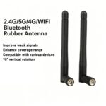 2.4G/5G/5.8/WIFI/Bluetooth Rubber Rod Antenna