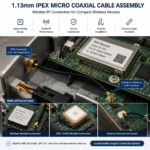 1.13mm IPEX Cable Assembly for RF Antenna Connection