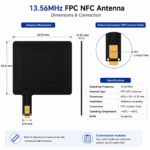 13.56MHz FPC NFC Antenna for Smart Devices | Custom Flexible NFC Antenna