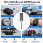 1575.42MHz Passive GPS FPC Antenna | 37×15mm Embedded Antenna