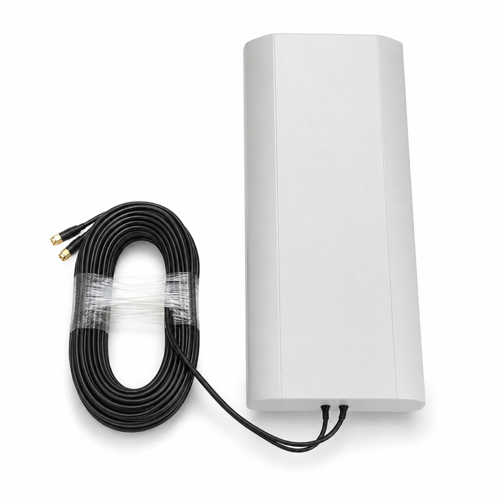1700-2700MHz MIMO Panel Antenna | 22dBi Dual-Polarized Directional Antenna