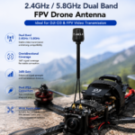 2.4GHz 5.8GHz Dual Band FPV Drone Omnidirectional Antenna 3dBi IPEX Antenna