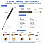 2.4GHz Copper Tube Antenna