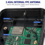 2.4GHz 5dBi Internal FPC Antenna with IPEX Connector | 42×12mm Adhesive Antenna
