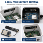 2.4GHz PCB Embedded Antenna for WiFi Bluetooth IoT Applications