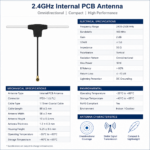 2.4GHz 2dBi Internal UAV Antenna with IPEX-1 Connector