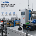 2.4GHz Magnetic Mount Whip Antenna 5dBi External Antenna