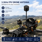 3.3GHz FPV Drone Antenna with SMA Connector | 4.5dBi Vertical Antenna