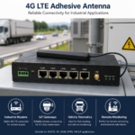 4G LTE Adhesive Antenna with SMA Connector | Low Profile Cellular Antenna