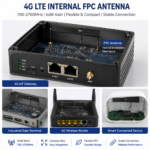 4G LTE Full Band Internal FPC Antenna 700-2700MHz 6dBi Flexible PCB Antenna