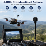 5.8GHz FPV Drone Antenna with SMA Connector | 5dBi Omnidirectional UAV Antenna