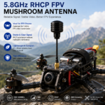 5.8GHz RHCP 3dBi FPV Mushroom Antenna with SMA Connector