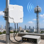 5G 3300–3800 MHz 12 dBi Dual Polarized Directional Panel Antenna