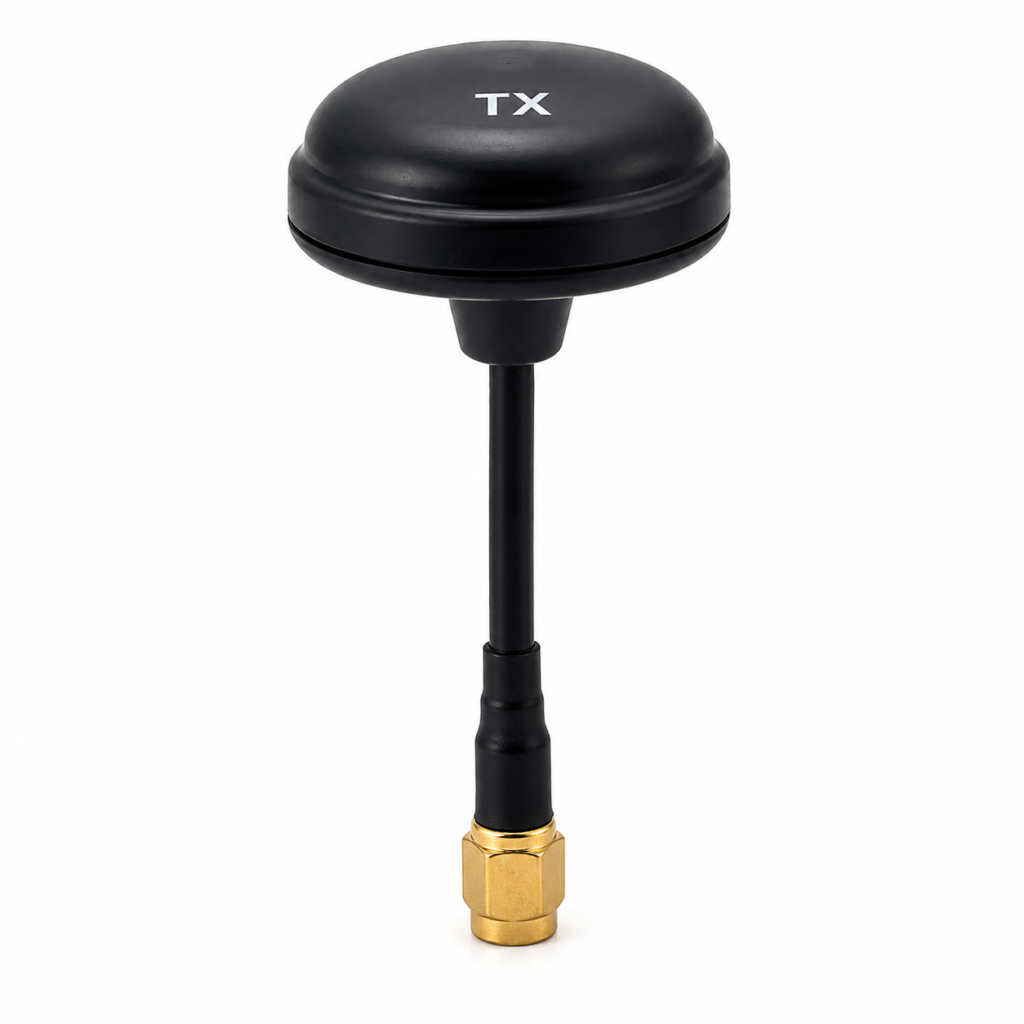 5GHz UAV Antenna with SMA Male Connector | Compact Mushroom Drone Antenna