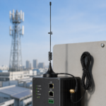 600–6000 MHz 12 dBi Magnetic Mount Antenna with SMA Right-Angle Male
