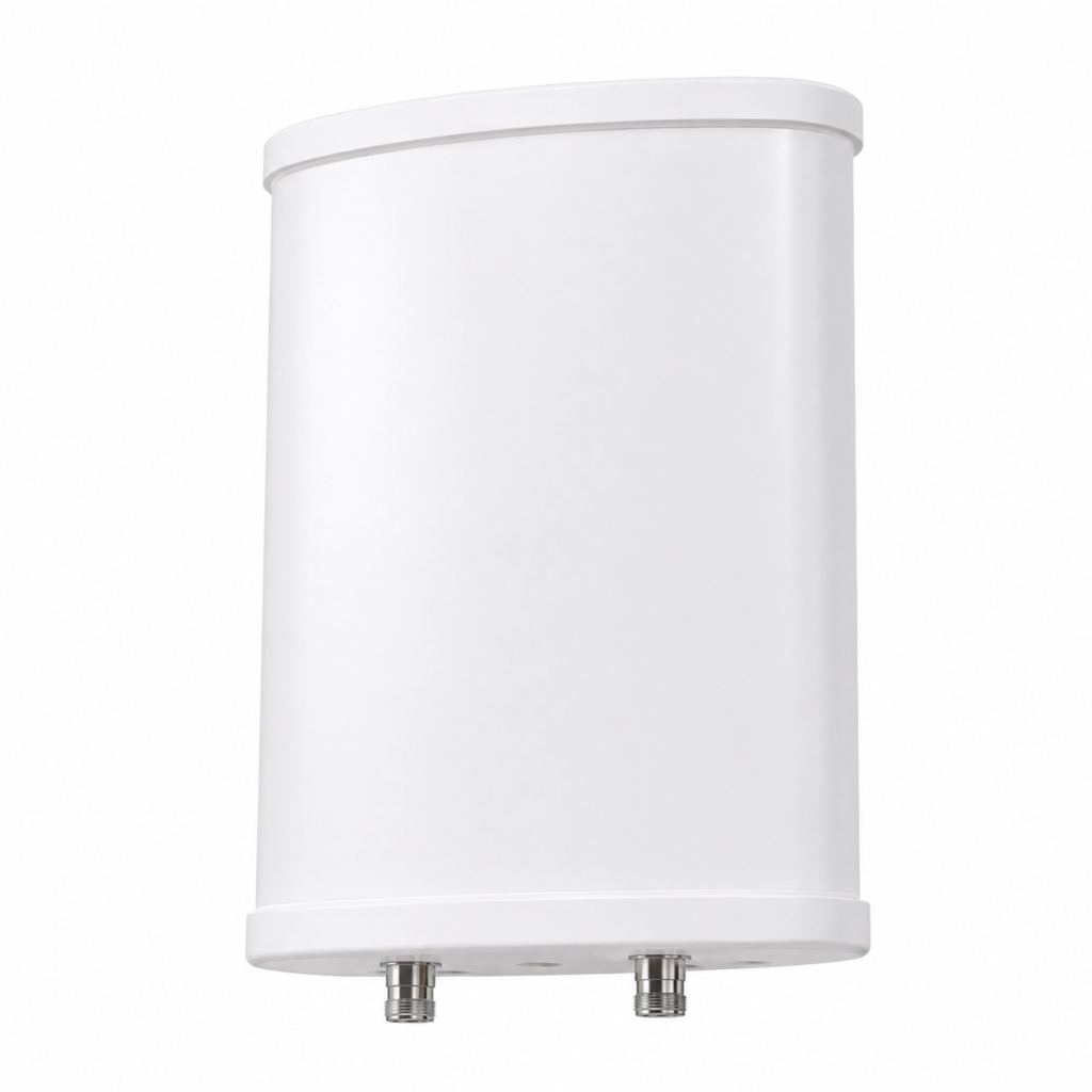 698–4000 MHz 7–10 dBi 2×2 MIMO Panel Antenna with Dual N-Female Connectors