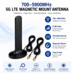 5G 600–6000MHz Outdoor Omnidirectional Fiberglass Antenna