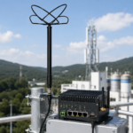 730–1100MHz Omnidirectional Fiberglass Antenna | 3dBi Cloverleaf Antenna