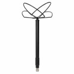 730–1100MHz Omnidirectional Fiberglass Antenna | 3dBi Cloverleaf Antenna