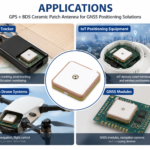 GPS + BDS Ceramic Patch Antenna | Compact GNSS Positioning Antenna with Stable RF Performance