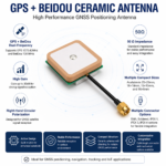 GPS + BeiDou Ceramic Antenna with 30dB Gain