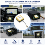 GPS Active Ceramic Patch Antenna with IPEX Connector | Embedded GNSS Antenna Solution