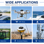 Multi-Band RTK GNSS Antenna with SMA Male Connector