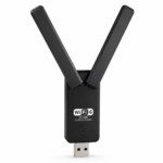 AX1300 WiFi 6 USB Adapter with Dual External Antennas