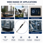 2.4GHz/5.8GHz Dual-Band Internal Antenna | 5dBi IPEX Copper Tube Antenna