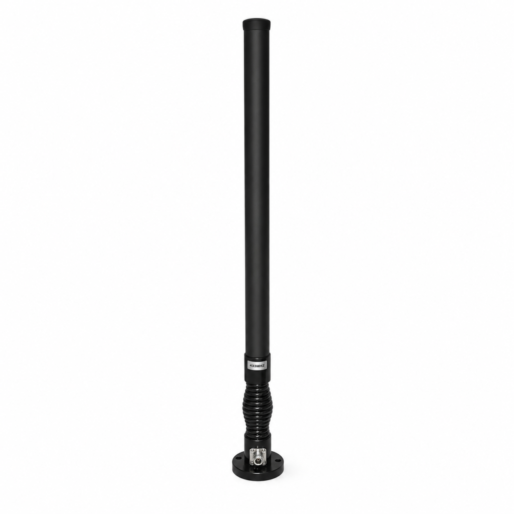 High Gain Fiberglass Omnidirectional Antenna with N-Type Connector | 433MHz to 5.8GHz Options