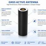 Multi-Constellation GNSS Active Antenna with SMA Connector | High Precision Navigation Antenna