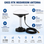 GNSS RTK Mushroom Antenna with TNC Connector | Full-Band High Precision Positioning Antenna