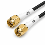 GPS/BeiDou + 4G LTE Combination Antenna with Dual SMA Connectors