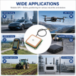 GPS + BeiDou Active Patch Antenna Module | 25×25mm Ceramic GNSS Antenna