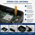 4G 3G 2G GSM Spring Coil Antenna for Wireless Modules