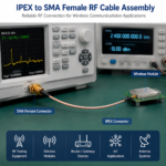 IPEX to SMA Female RG178 RF Coaxial Cable Assembly