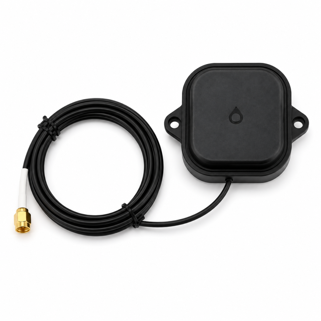 L1+L5 GNSS Positioning Antenna with SMA Male Connector | Dual-Band GNSS Antenna
