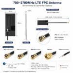 700–2700MHz LTE FPC Antenna