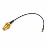 MCX-JW to SMA Female Cable Assembly RF 1.13 Cable Custom Coaxial Adapter Cable