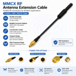 MMCX Internal Copper Tube Antenna for FPV Drone and Wireless Video Transmission