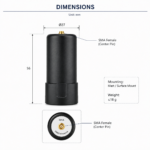 Multi-Band Active GNSS Helical Antenna for GPS BDS GLONASS Galileo