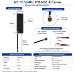 N3 13.56MHz PCB NFC Antenna 38×13mm