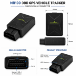 NR100 OBD GPS Vehicle Tracker with Real-Time Tracking and Fleet Management